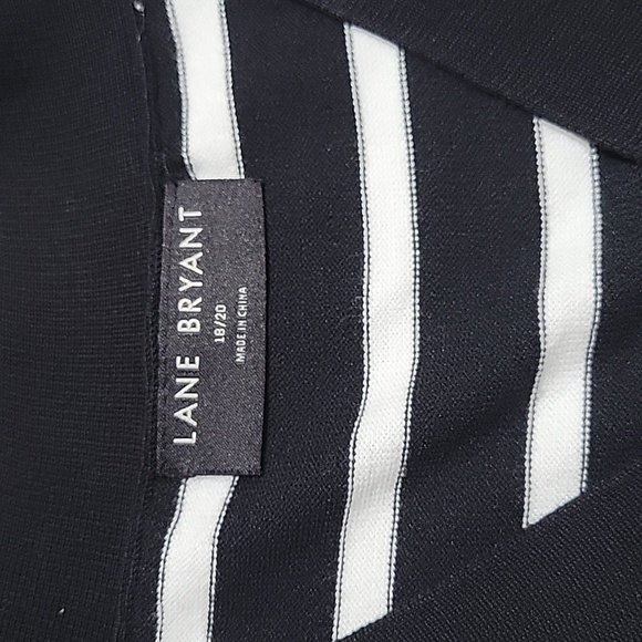 Lane Bryant Fitted Long-Sleeve V-Neck Ruched Pullover Sweater Size 18/20 - Picture 7 of 8